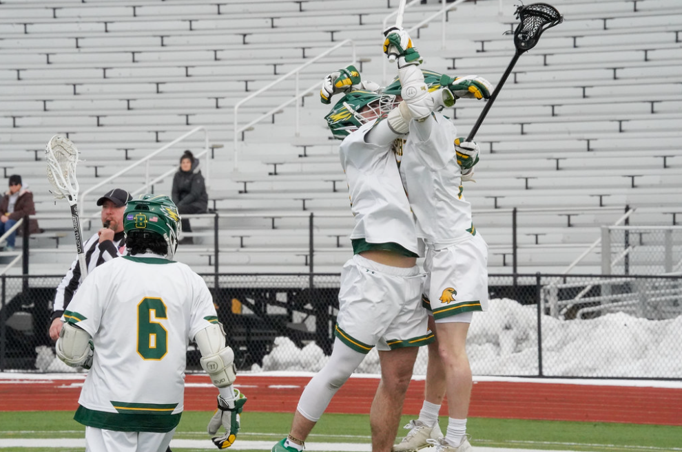 Mens lacrosse rises to the occasion in season opener