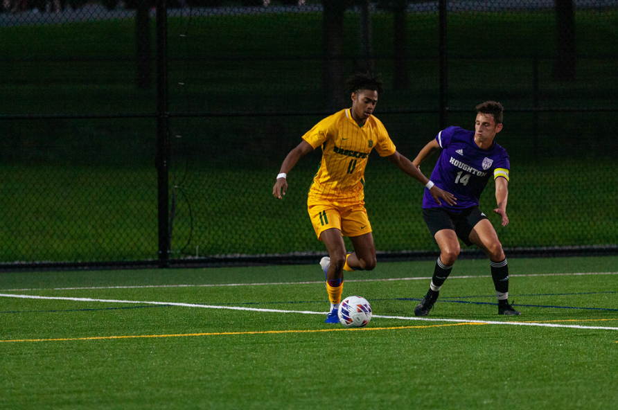 The Golden Eagles win their second game in a row this season. (Photo Credit: Haley Brown/Brockport Athletics)