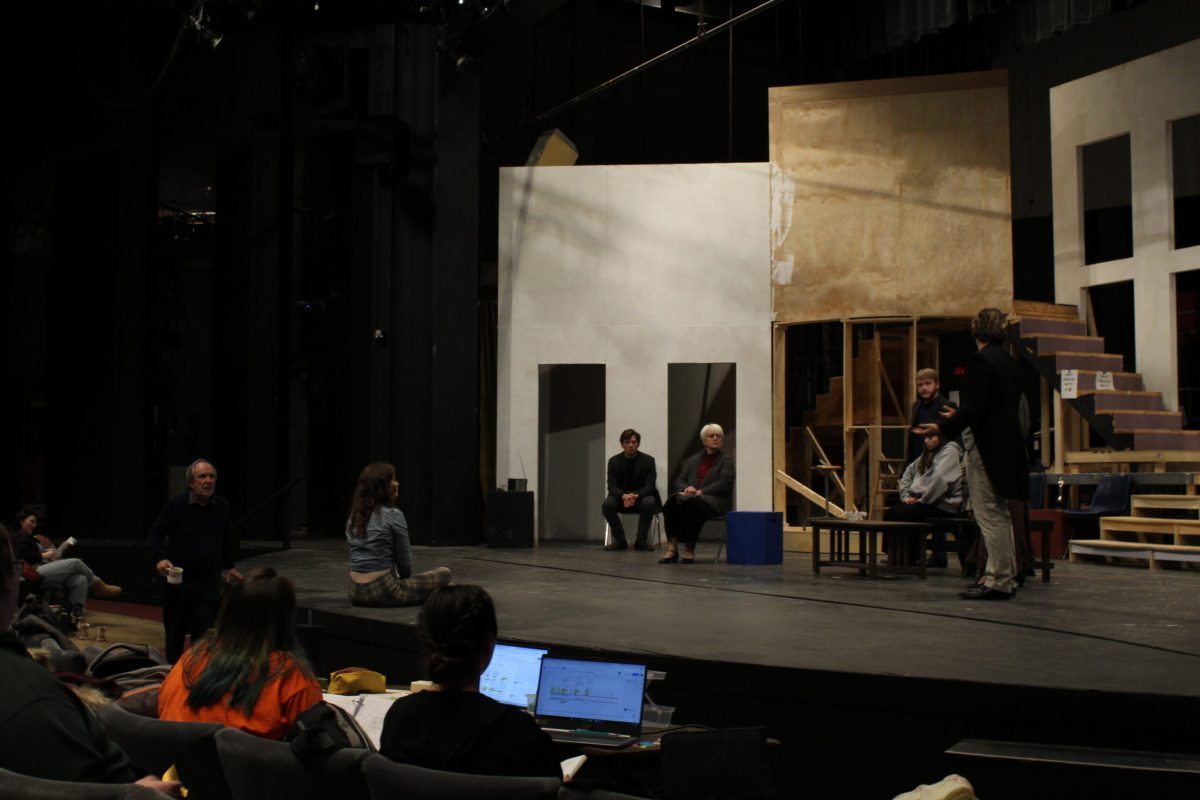 The cast rehearsing | Photo credit: Robert Merril