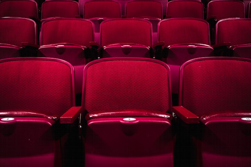 Free cinema seats image, via Google Open Source