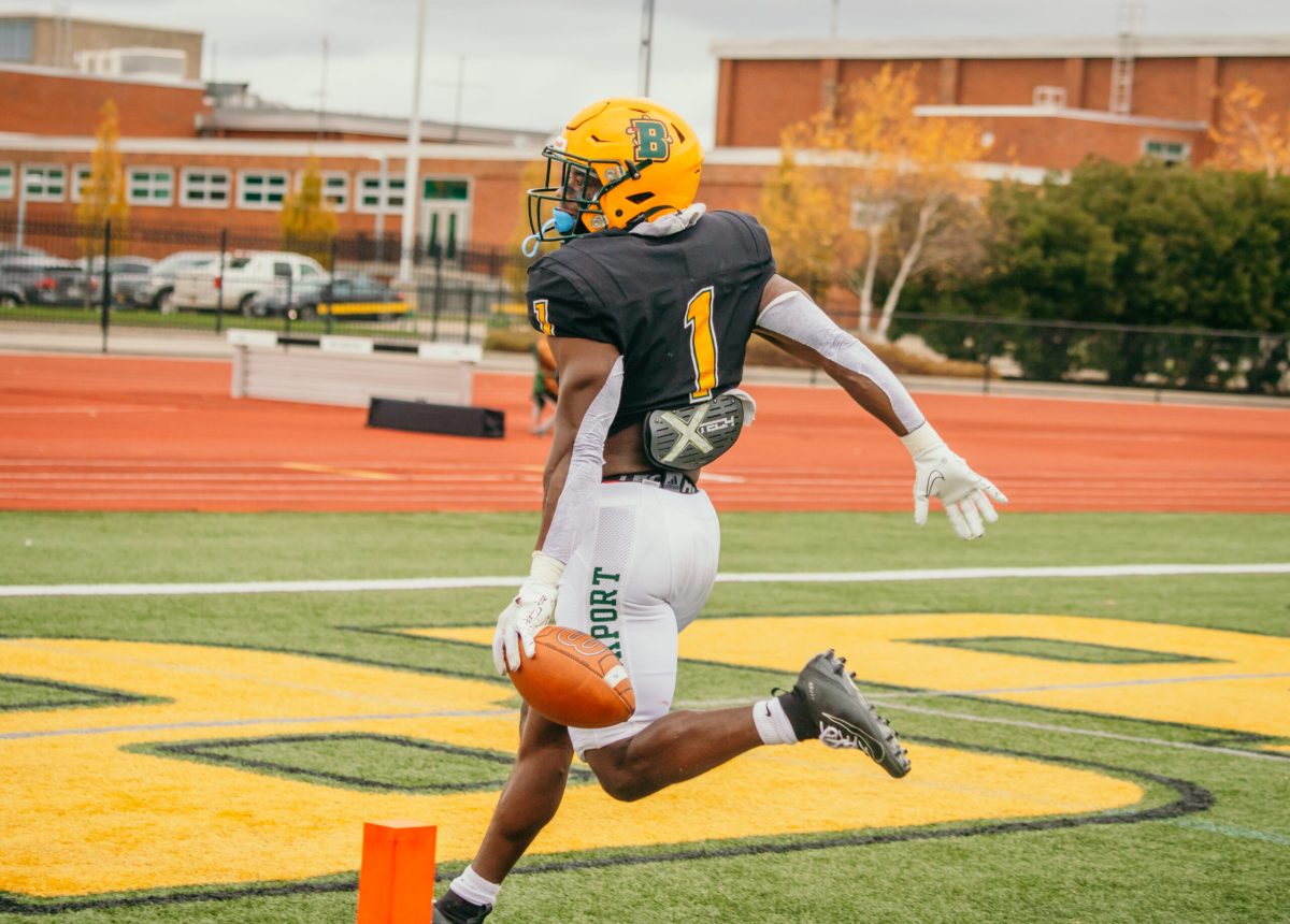 Boutin+running+into+the+end+zone.+Photo+Credit%3A+Brockport+Athletics