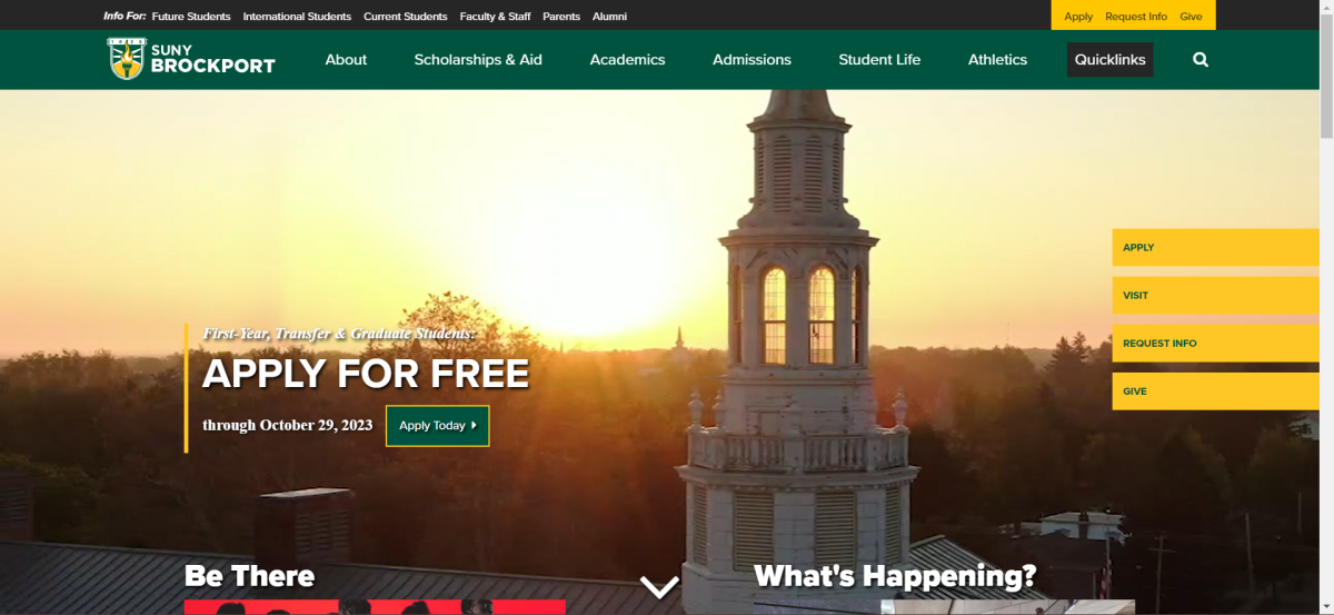 SUNY Brockport revamps website in 2024 