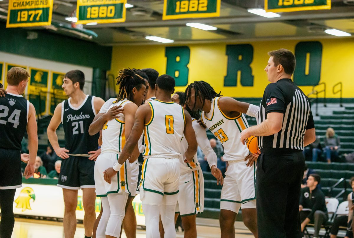 SUNY+Brockport+is+set+to+increase+security+measures+at+athletic+events+following+an+incident+after+Tuesdays+game+at+Buffalo+State.+%28Photo+Credit%3A+Liv+Metz%2FBrockport+Athletics%29