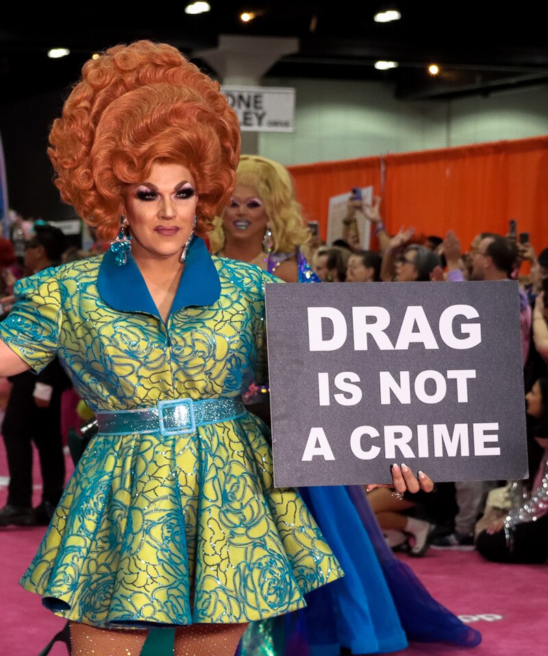 Mrs. Kasha Davis at DragCon in LA, 2023