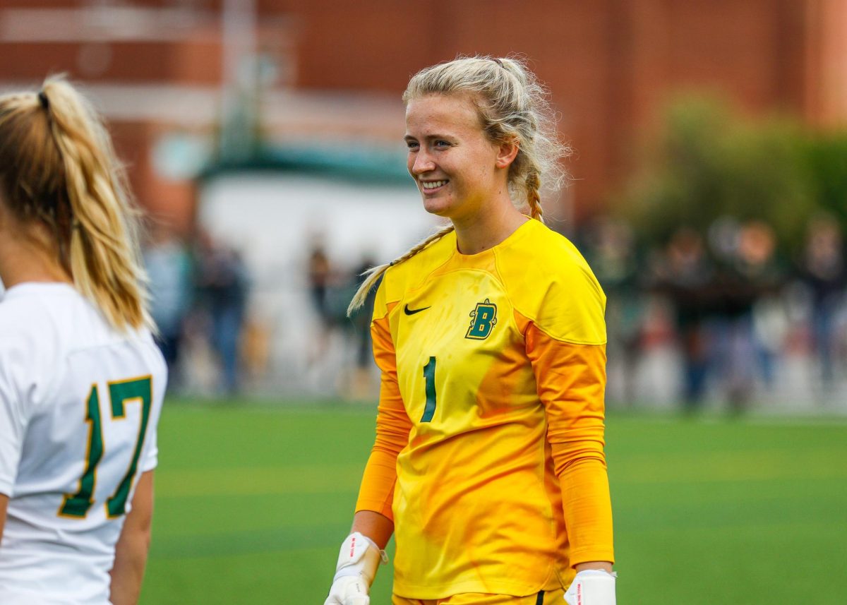 McCane made one save in Brockport's shutout victory over SUNY Poly.