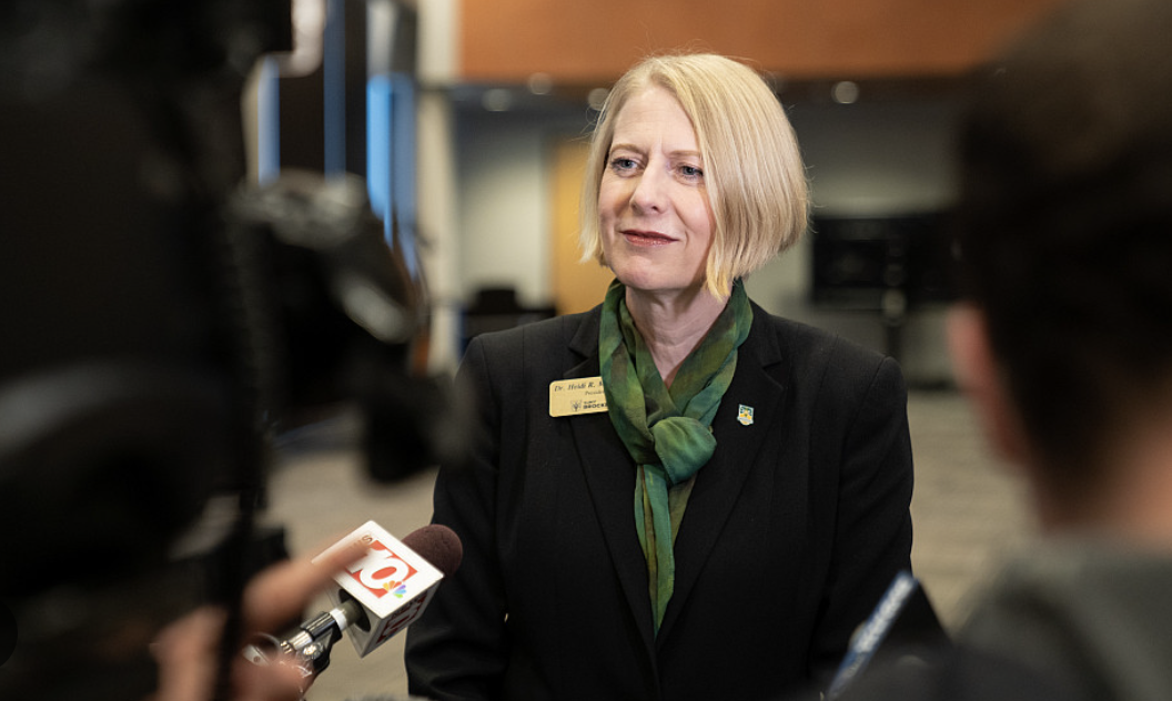 President Heidi MacPherson featured on the SUNY Brockport website. 