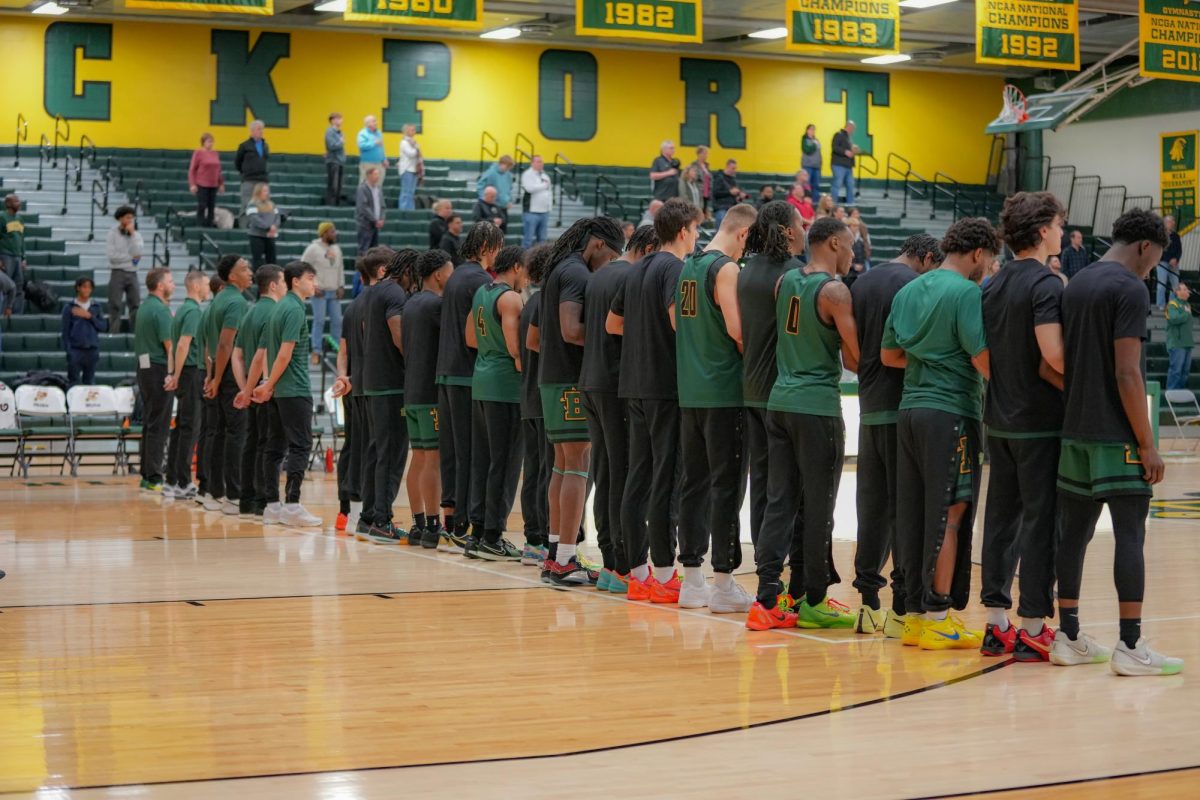 Men's basketball before their game versus St. John Fisher on Feb. 8.