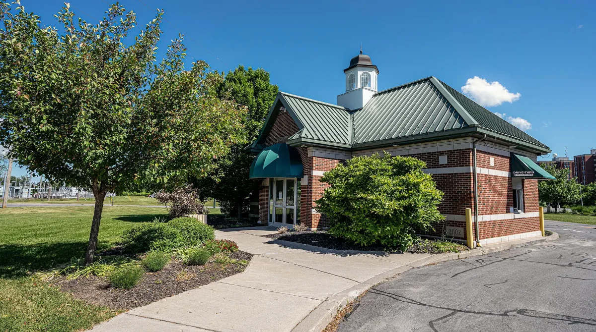 Parking and Transportation operates out of the Conrad Welcome Center.