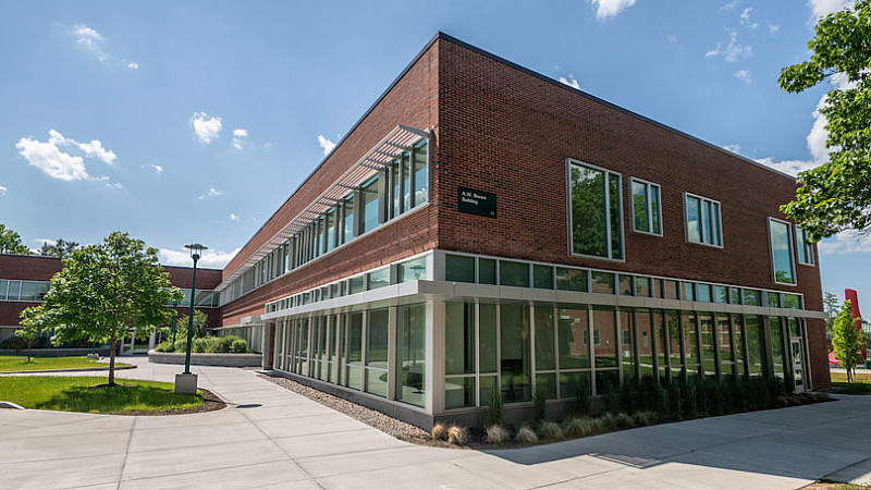 The A.W. Brown Building that houses the Academic Success Center and other helpful resources (Photo Credit: SUNY Brockport) 