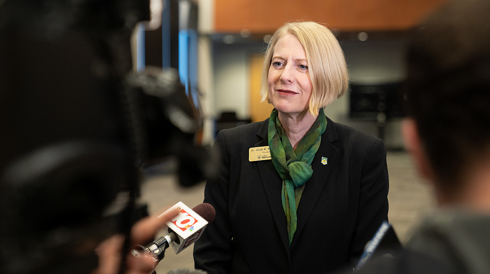 SUNY Brockport President Heidi Macpherson