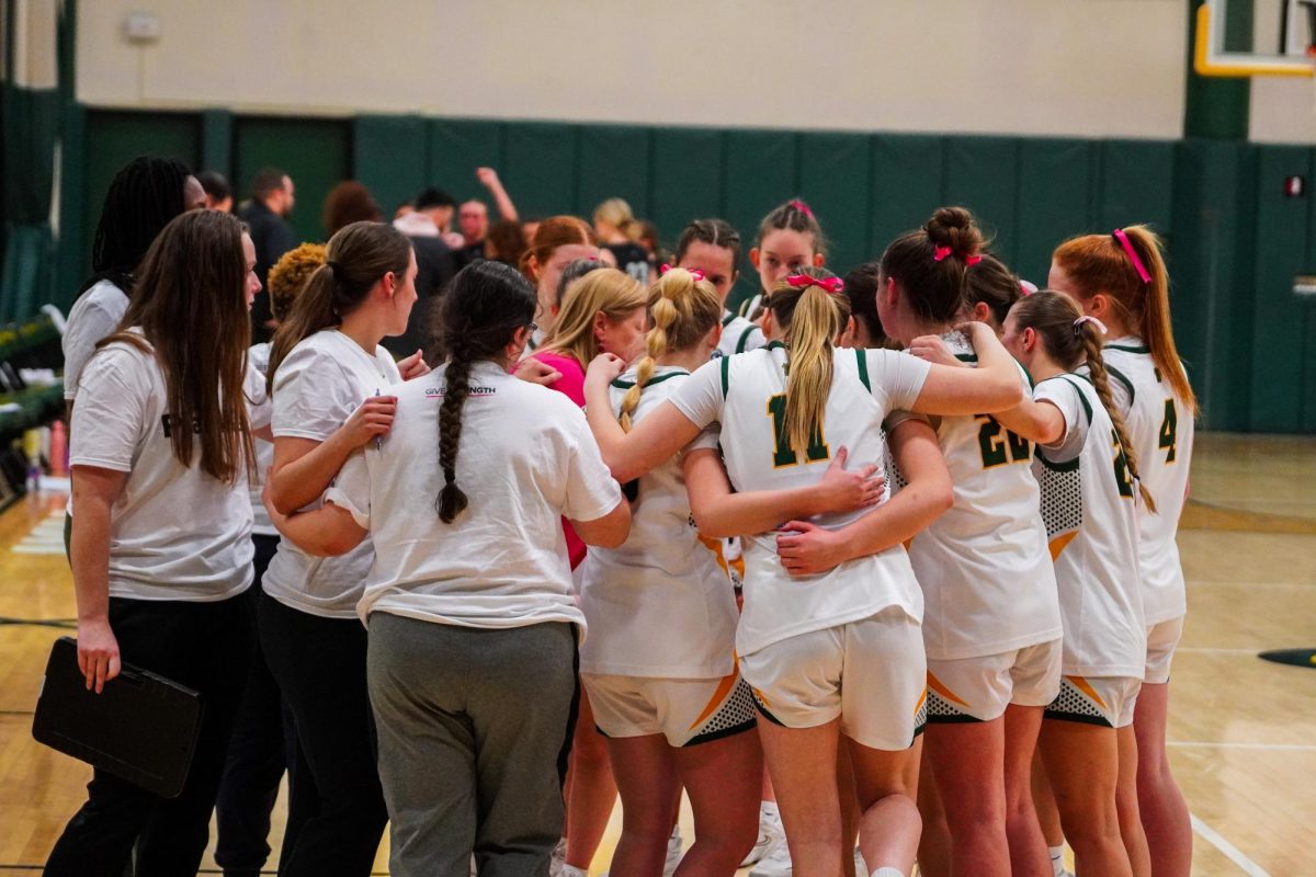 Brockport Women's Basketball celebrated Play4Kay night with a 71-66 victory over the Russell Sage Gators. 
