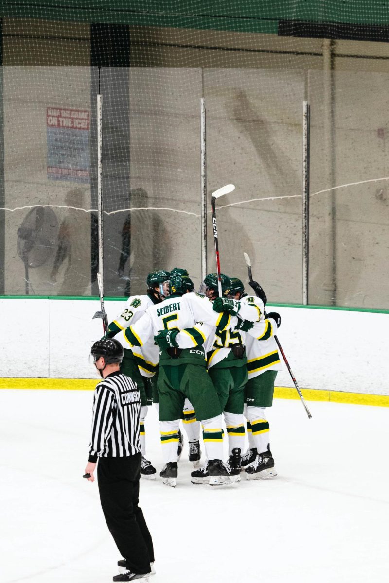 The Golden Eagles fell to Albertus Magnus on day two of a back-to-back 3-2. 