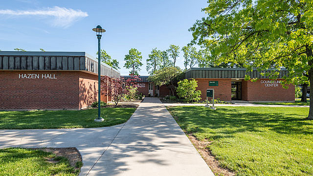 Hazen Exterior Walkway