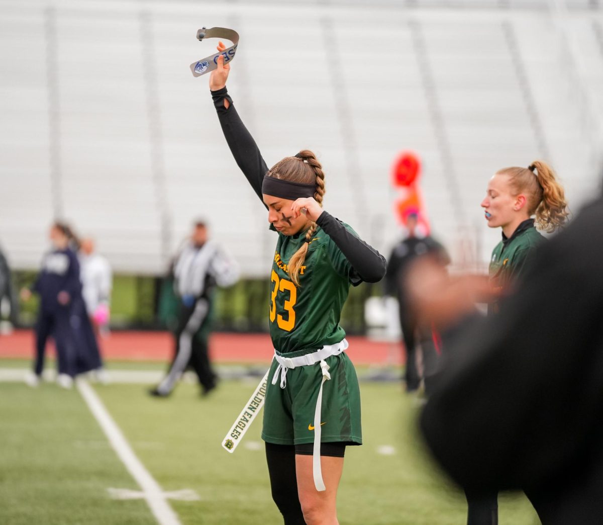Karina Rozhevenko notched her first ever Empire 8 Defensive Player of the Week for the Brockport Golden Eagles.