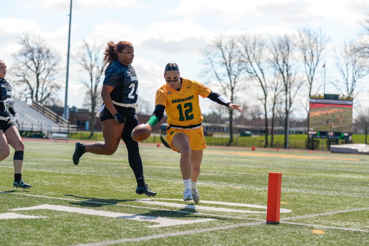 Megan Gerber notched her second Empire 8 Flag Football Offensive Player of the Week. The senior finished the regular season with 1,512 total yards and 22 touchdowns. 