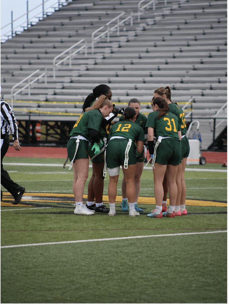 After winning the regular season series, Brockport Flag Football continued its dominance in the E8 Semifinals with a 47-18 victory over Hartwick.